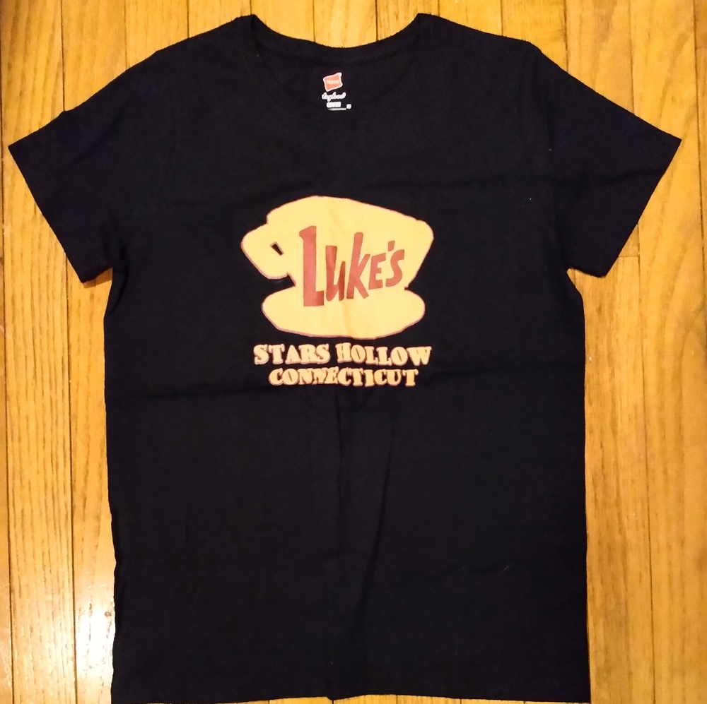 Hanes Women's Small Black Gilmore Girls Graphic T-shirt